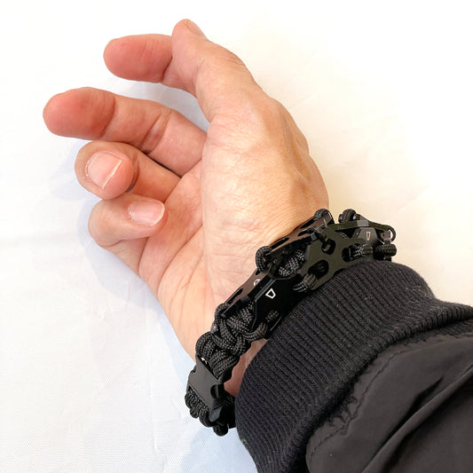 Braided Armor Paracord Wristband Unit