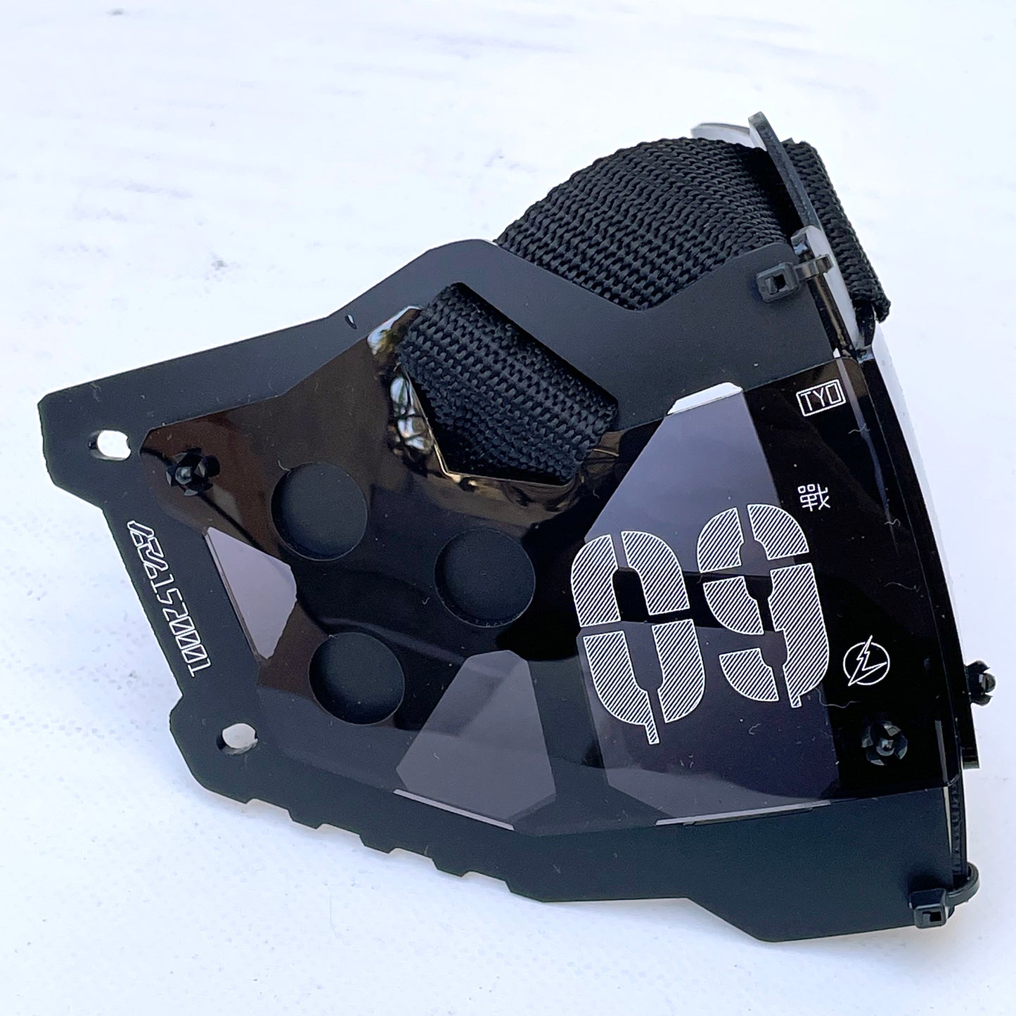 装甲マスクユニットmk9 "smoke black"