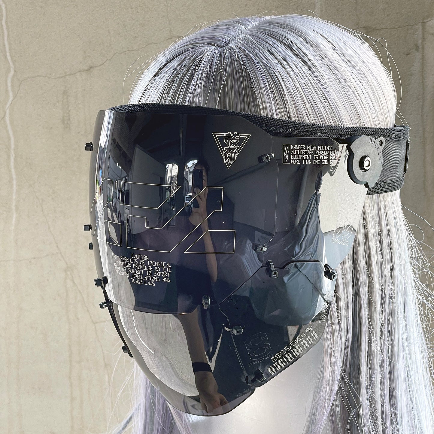 フェイスシールドユニット
