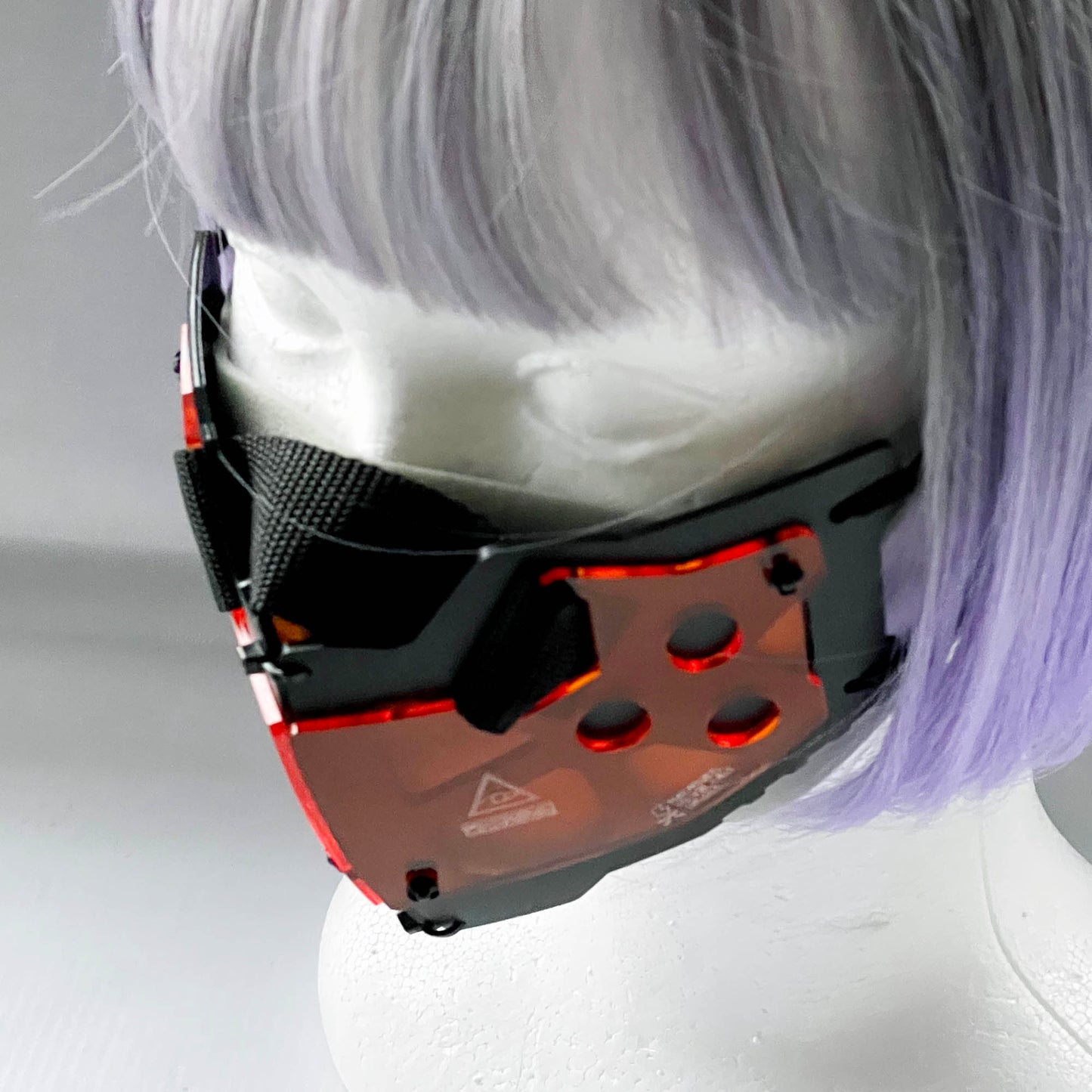 装甲マスクユニットmk9 "clear orange"