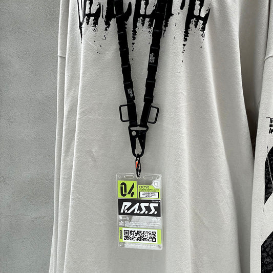 Acrylic ID pass card