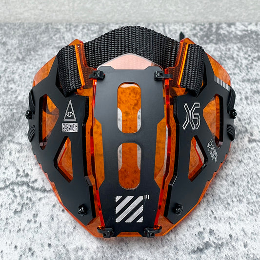 Armored Mask Unit mk16 orange x black