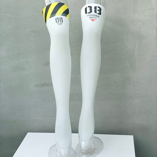 Knee-high socks_caution08