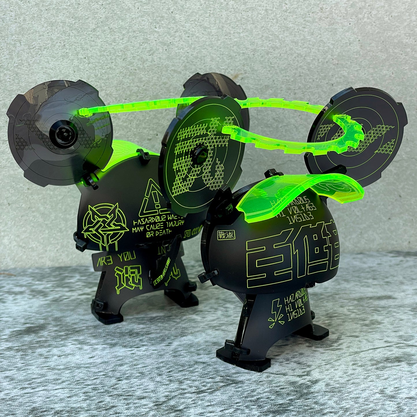 アクリルフィギュア 自律戦術ユニット M型 光輪タイプ