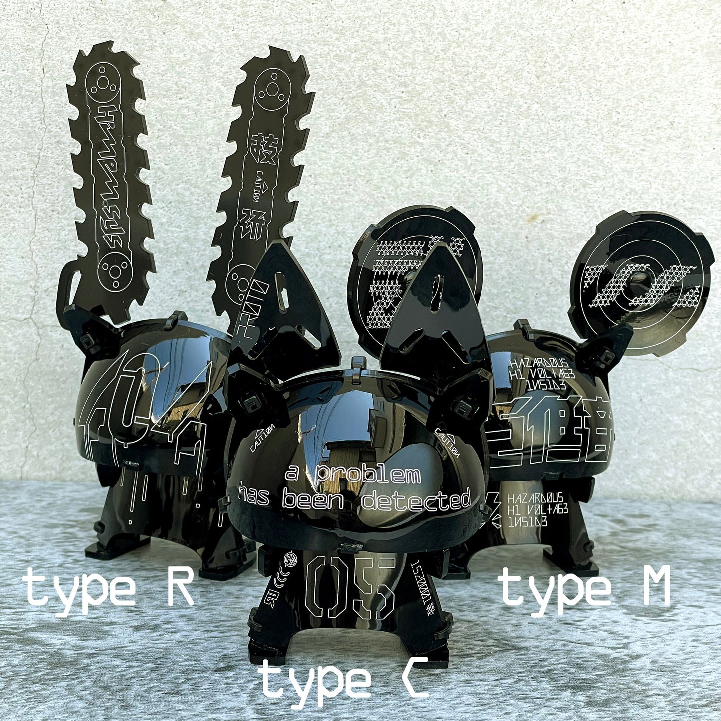 アクリルフィギュア 自律戦術ユニット M型