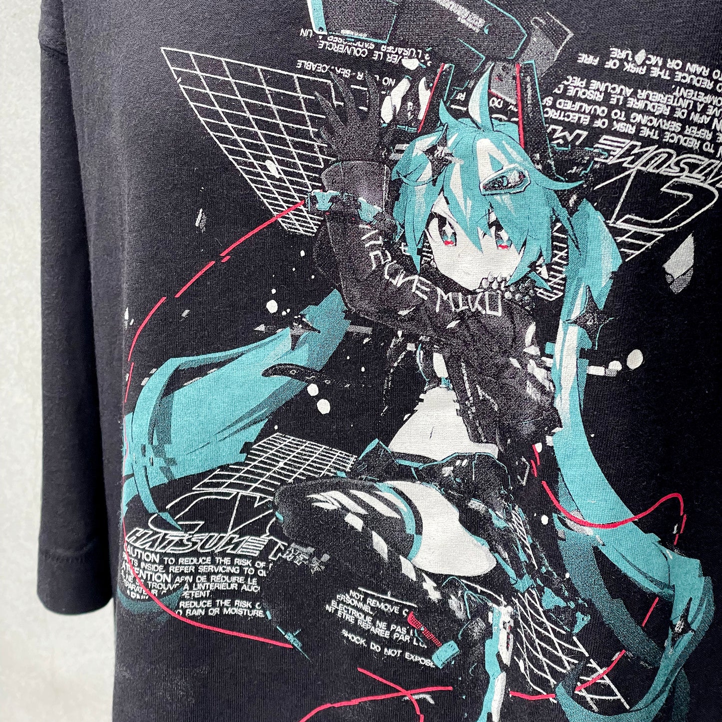 Hatsune Miku x Chuocho Tactical Crafts collaboration T-shirt