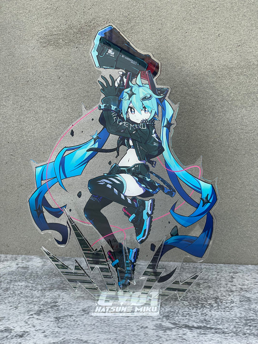 Hatsune Miku x Chuocho Tactical Crafts Large Acrylic Stand