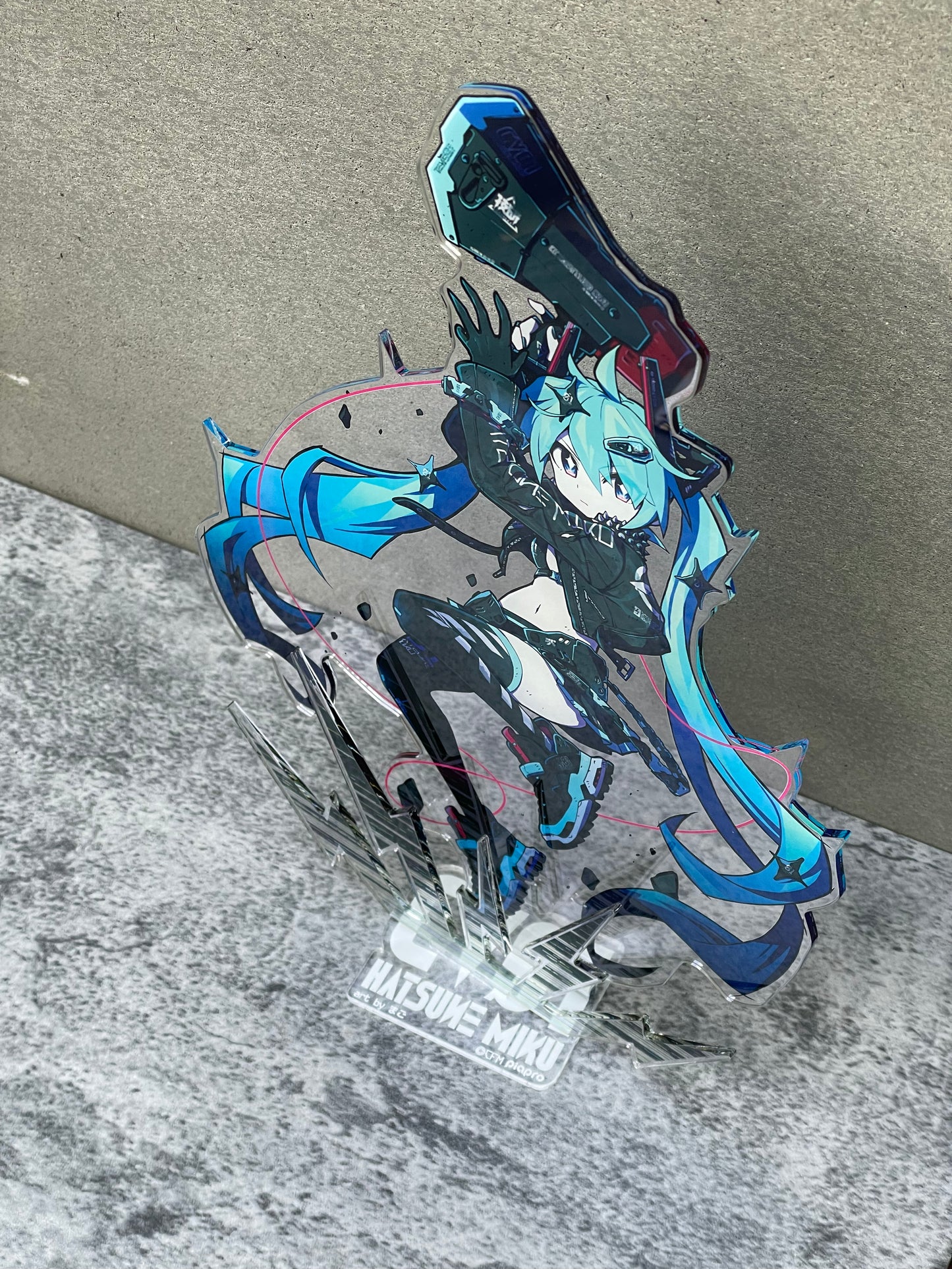 Hatsune Miku x Chuocho Tactical Crafts Large Acrylic Stand