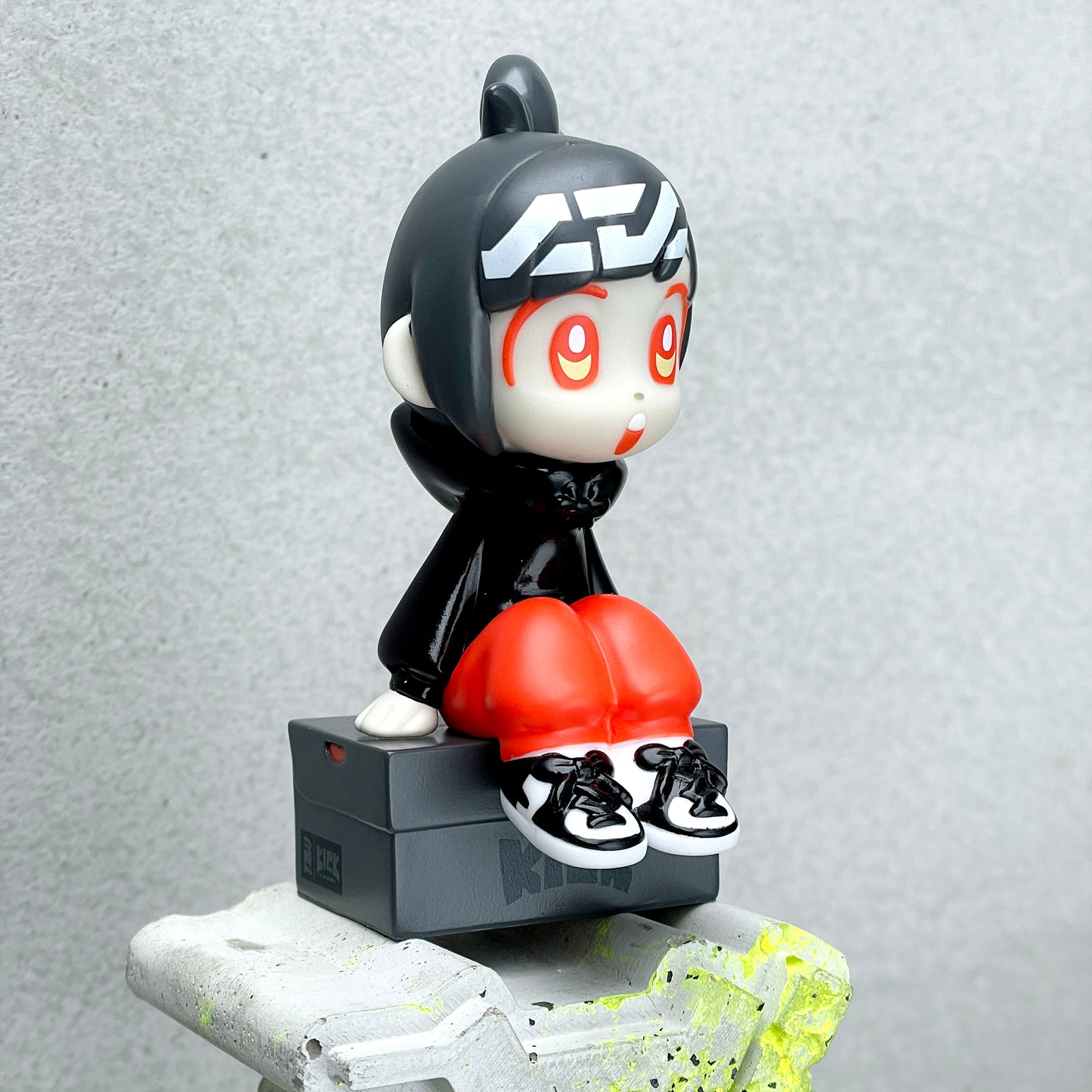 KICKちゃんソフビ 中央町戦術工芸カラー