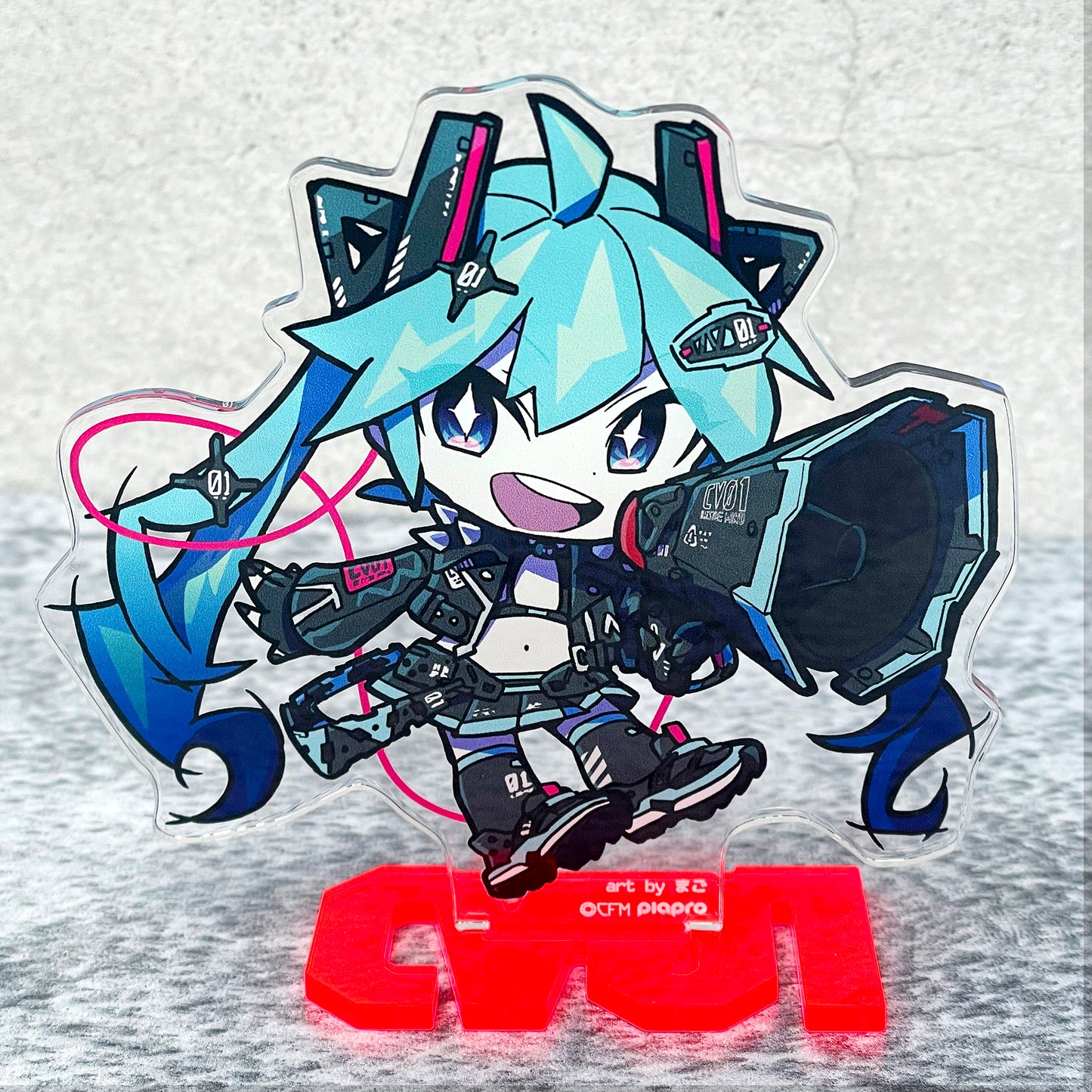 初音ミクx中央町戦術工芸 SDアクリルスタンド