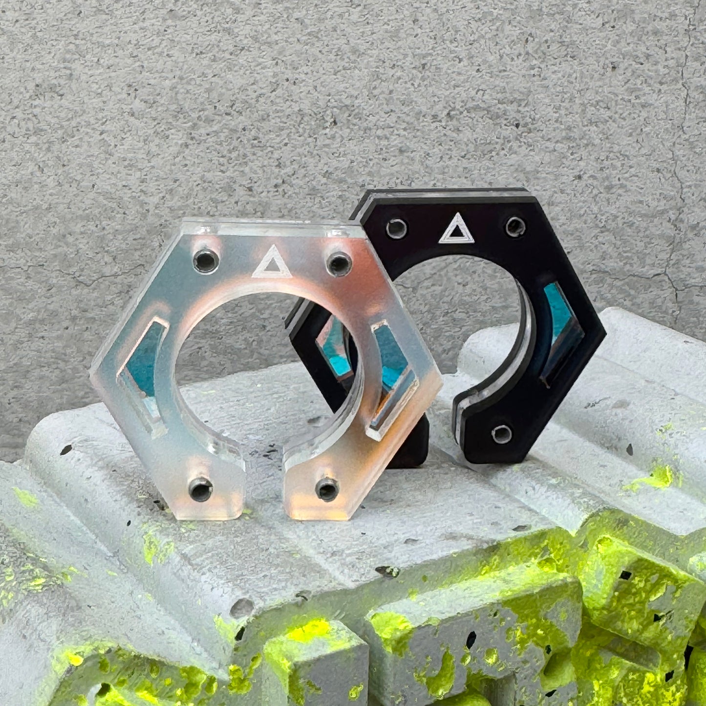 イヤーカフユニット type_hexa print