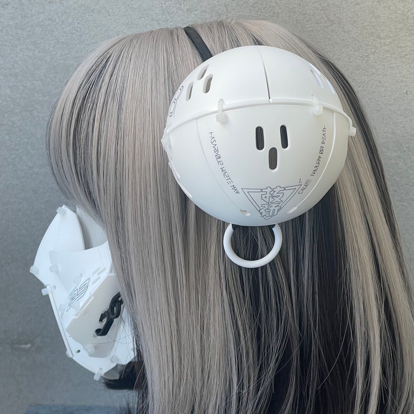 ツインオーブ型カチューシャ