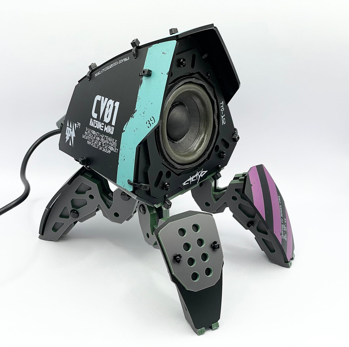 Four-legged speaker unit Hatsune Miku ver.