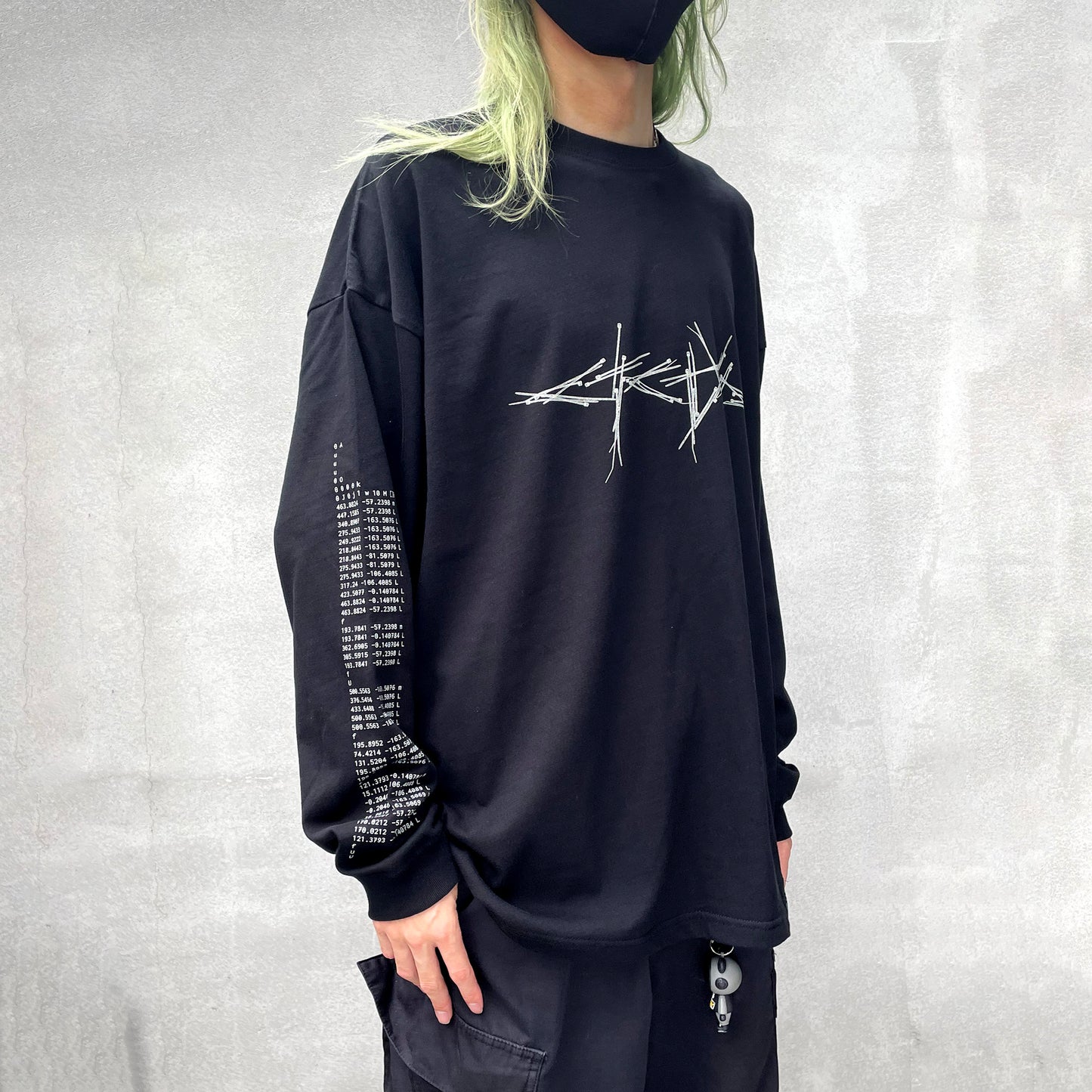 結束ロゴ ロングスリーブTシャツ