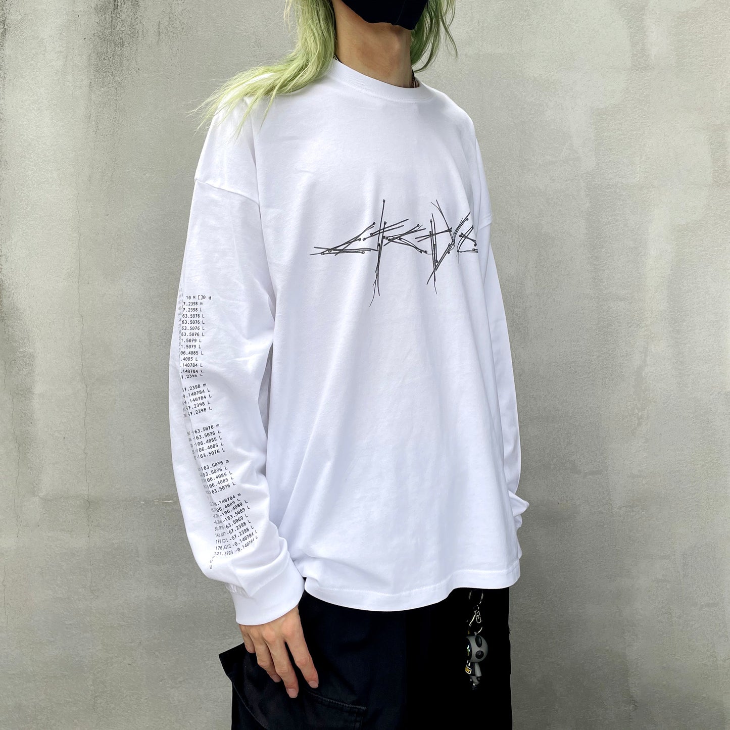 結束ロゴ ロングスリーブTシャツ