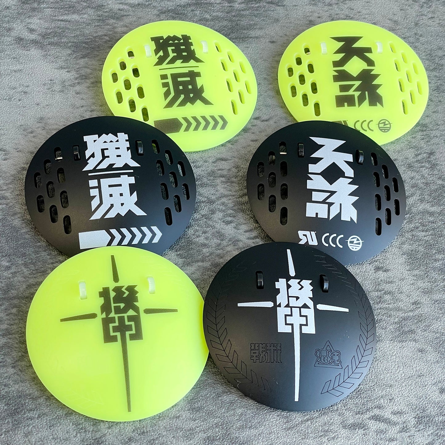 缶バッジ偽装型追加装甲/58mm級_UV