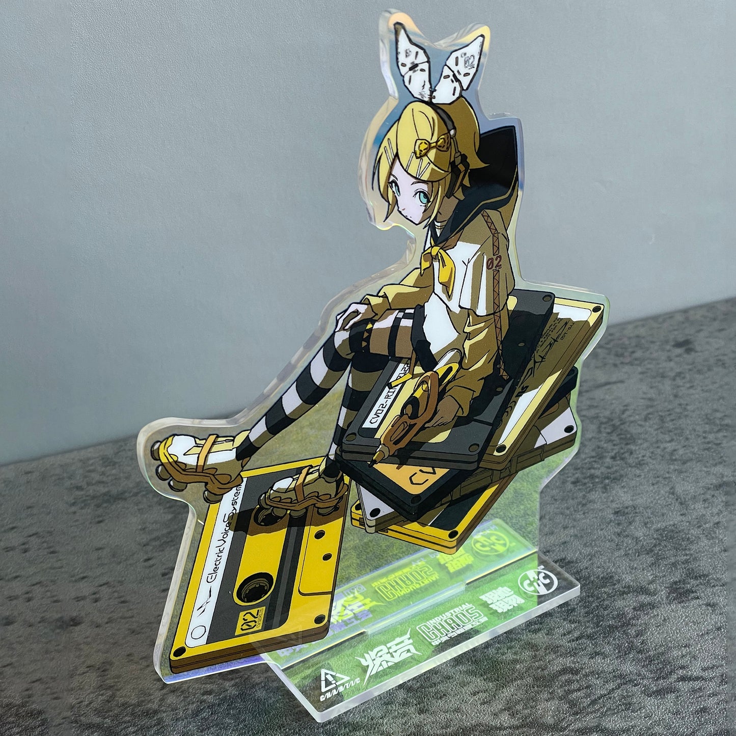 鏡音リン オーロラアクリルスタンド がーこver.