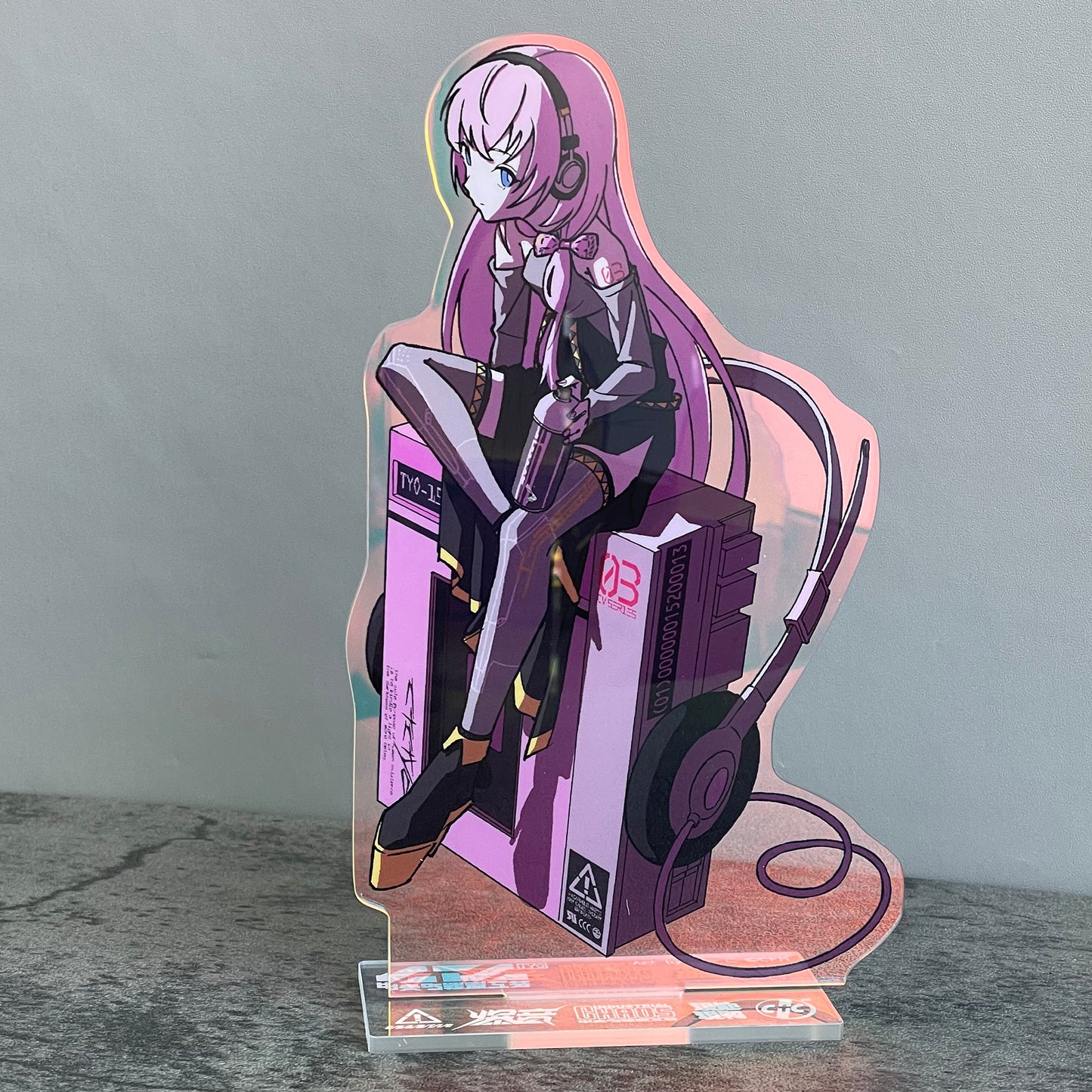巡音ルカ オーロラアクリルスタンド がーこver.