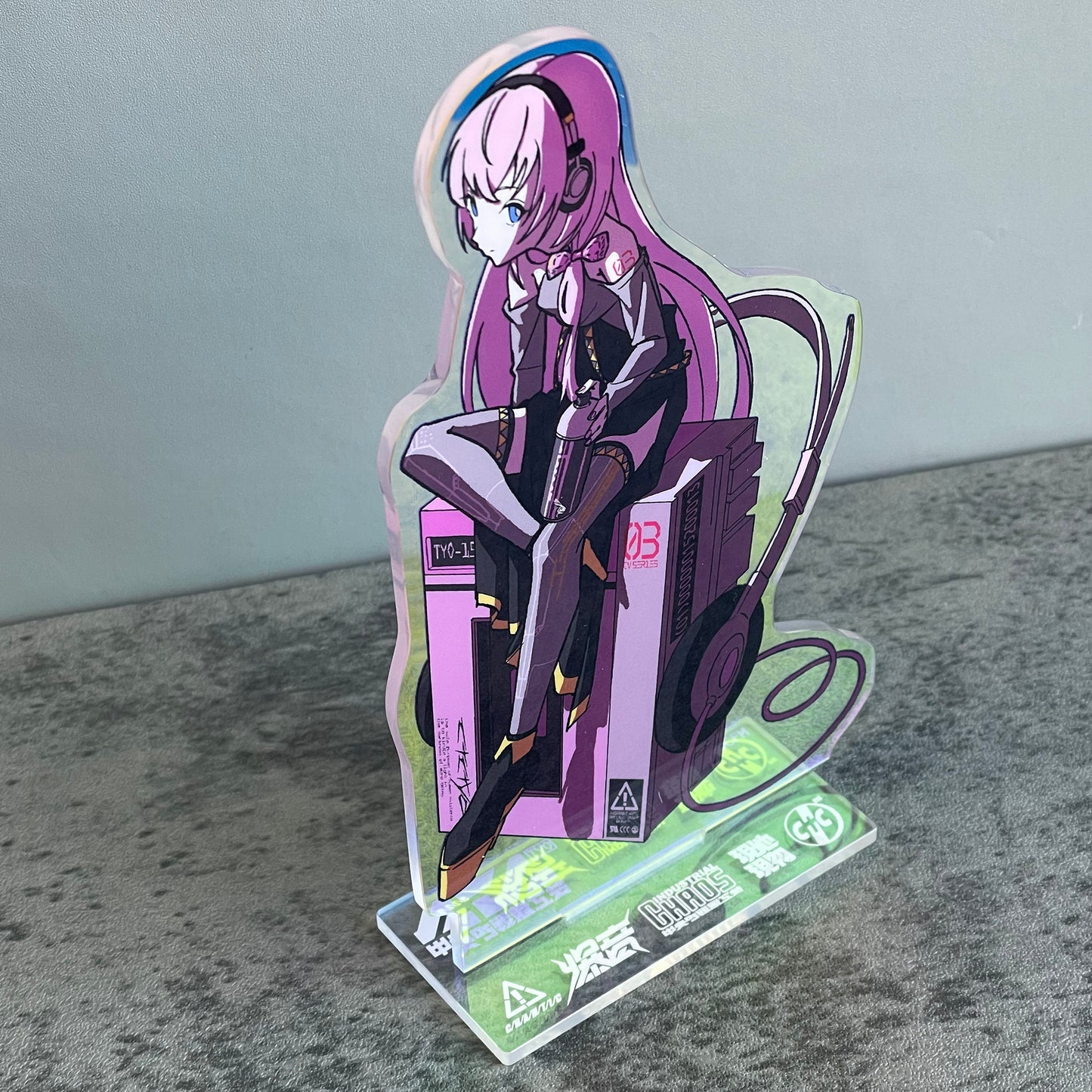巡音ルカ オーロラアクリルスタンド がーこver.