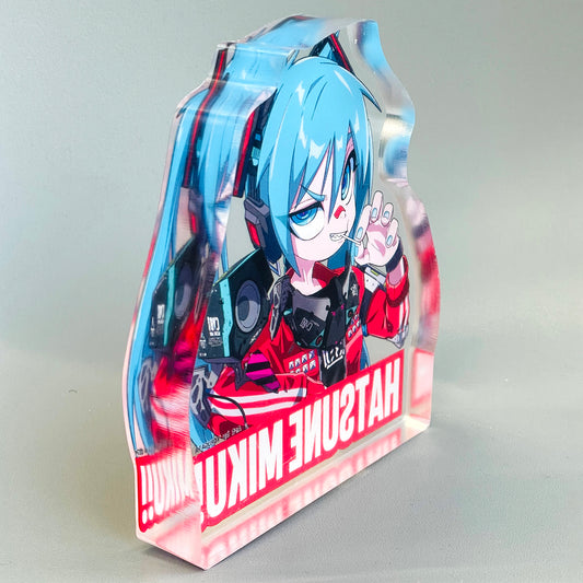 Hatsune Miku acrylic block YORUGATA ver.