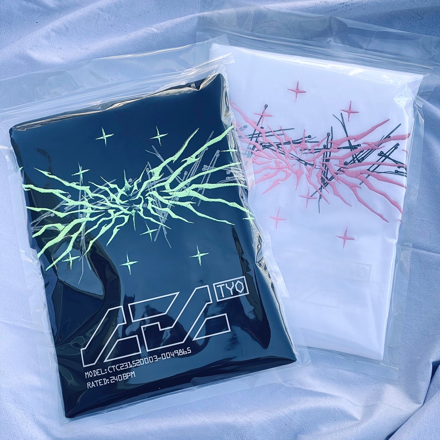 "生産性"刺繍ロングスリーブTシャツ 山内鉄コラボmodel