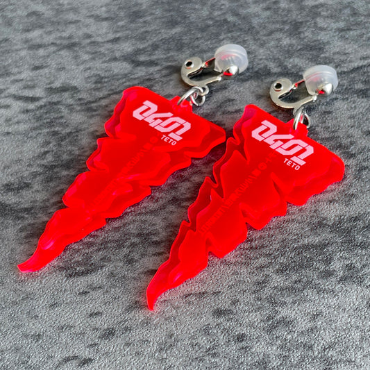 重音テト アクリルイヤリング・ピアス