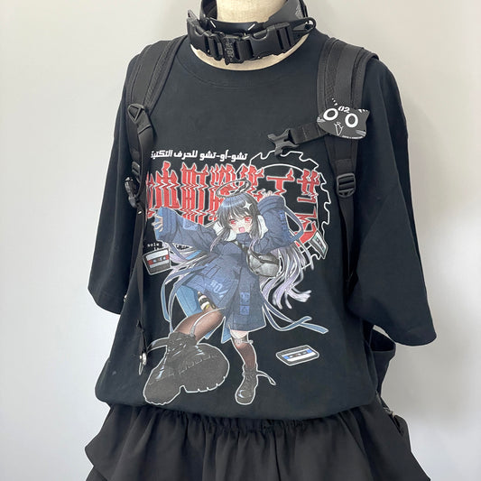 樋上いたるx中央町戦術工芸Tシャツ