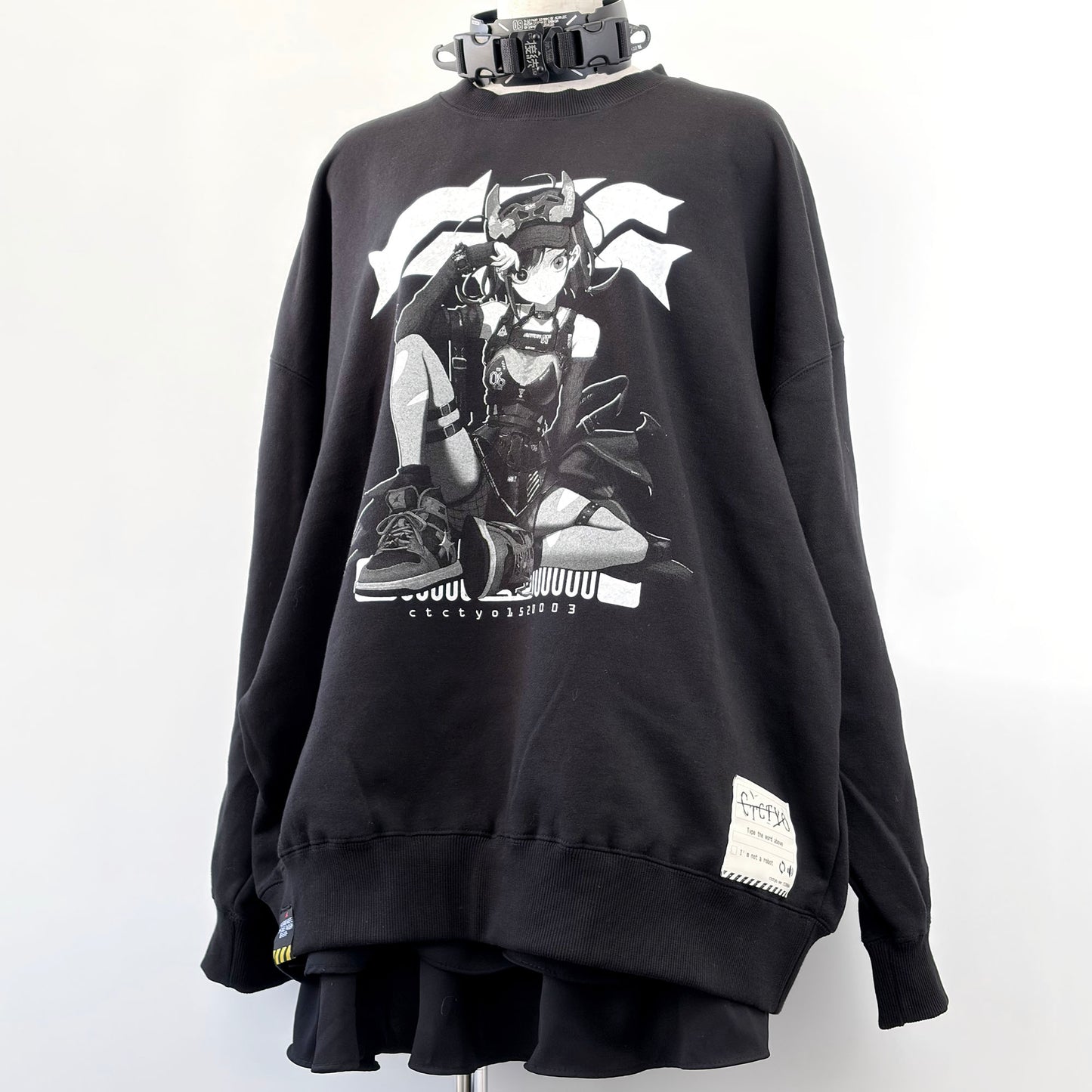 CTCTYO ワイドスウェット 塩or水銀おつかいちゃんVer.