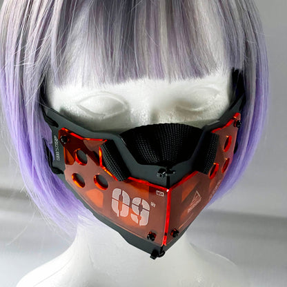 装甲マスクユニットmk9 "clear orange"