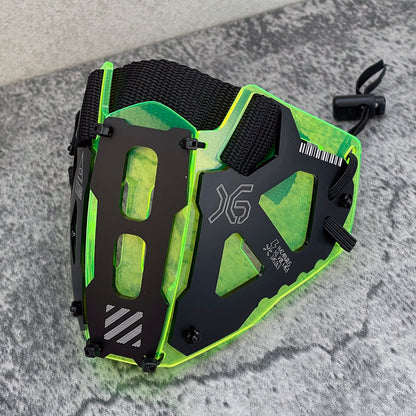 装甲マスクユニットmk16 green x black