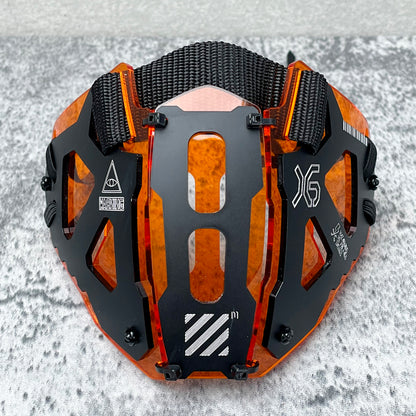 装甲マスクユニットmk16 orange x black