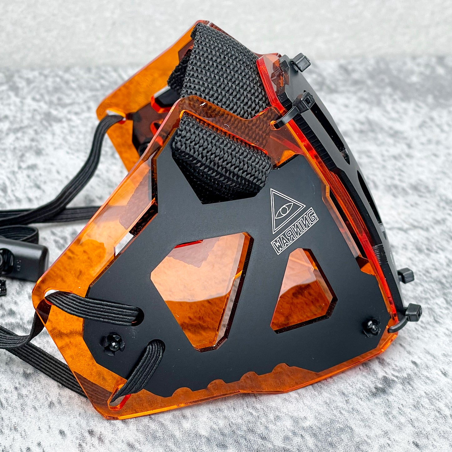 装甲マスクユニットmk16 orange x black