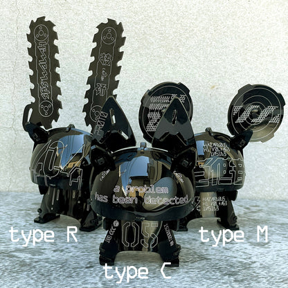 アクリルフィギュア 自律戦術ユニット M型