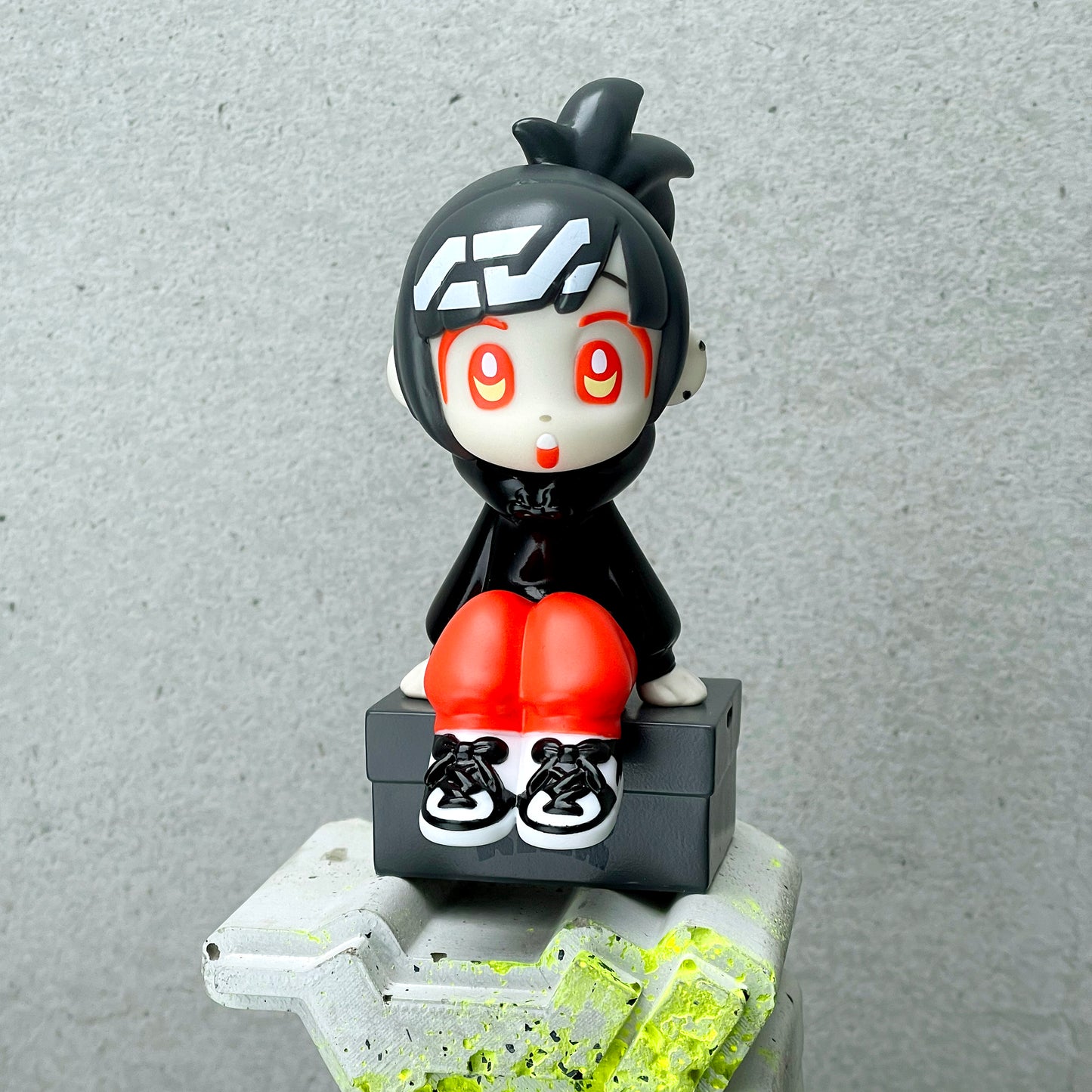 KICKちゃんソフビ　中央町戦術工芸カラー