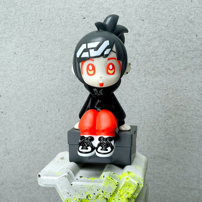 KICKちゃんソフビ　中央町戦術工芸カラー