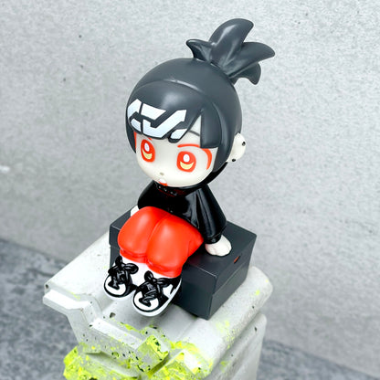 KICKちゃんソフビ　中央町戦術工芸カラー