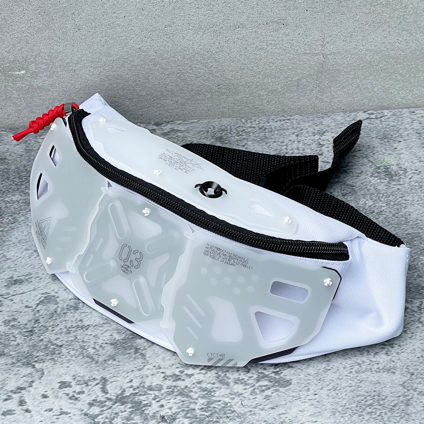 Armored waist bag type03 limited white