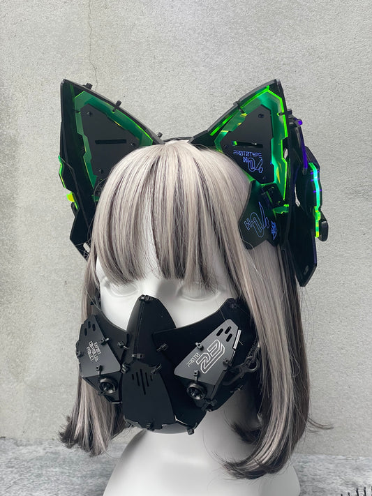 Large 3D cat ear unit H-04