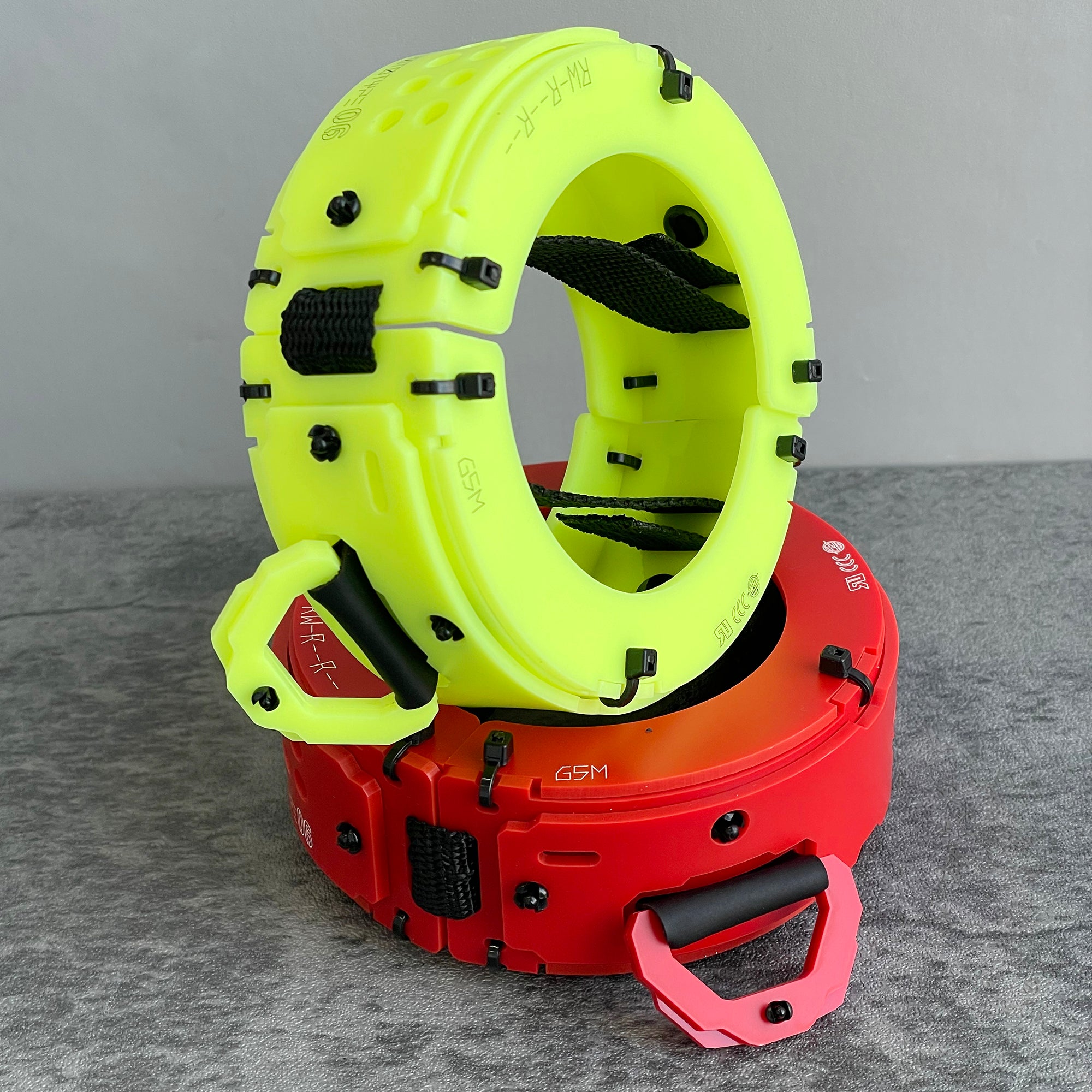 中央町戦術工芸　装甲パラコードリストバンドユニット04 黒 リストバンド[wristband] – 中央町戦術工芸