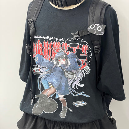 樋上いたるx中央町戦術工芸Tシャツ