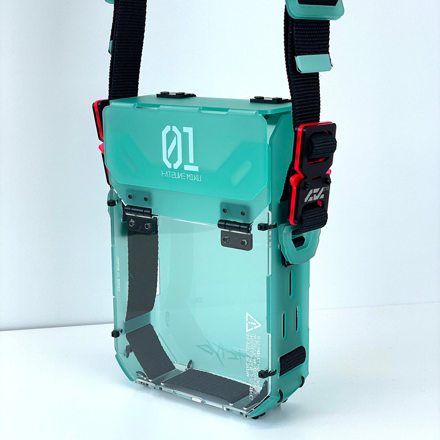 ピアプロキャラクターズ　アクリルショルダーコンテナ【ウィンドウタイプ】