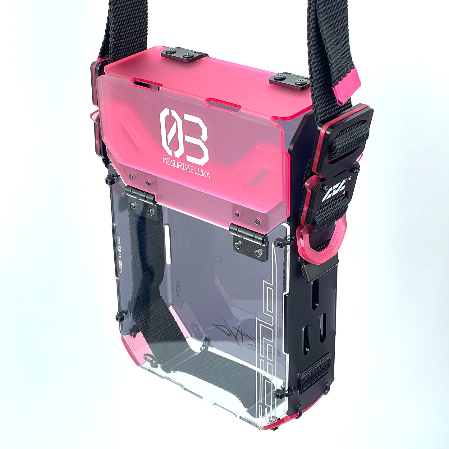 ピアプロキャラクターズ　アクリルショルダーコンテナ【ウィンドウタイプ】