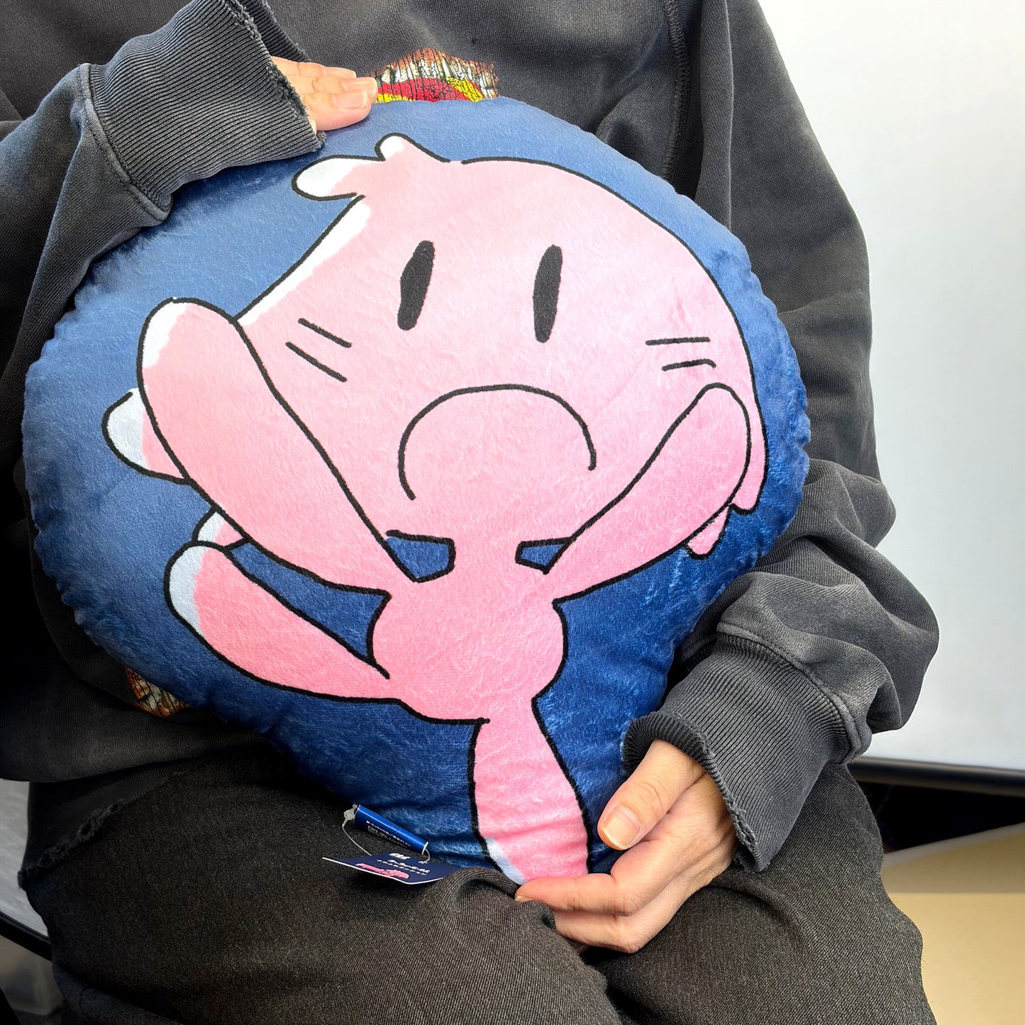 「ちっちゃな私」ダイカットふわふわクッション【CTCRECORDS】