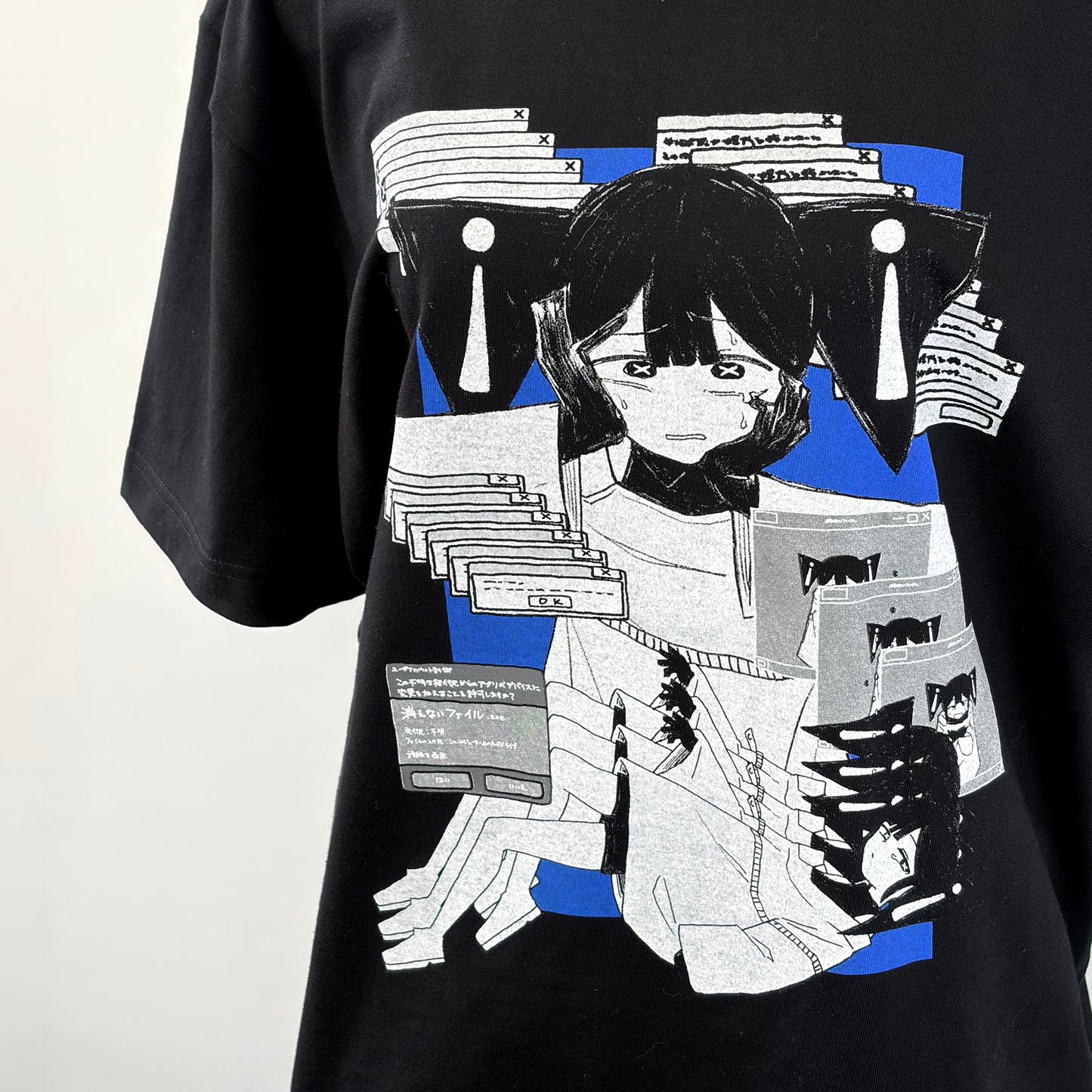 「消えないファイル」重音テト　Tシャツ【CTCRECORDS】