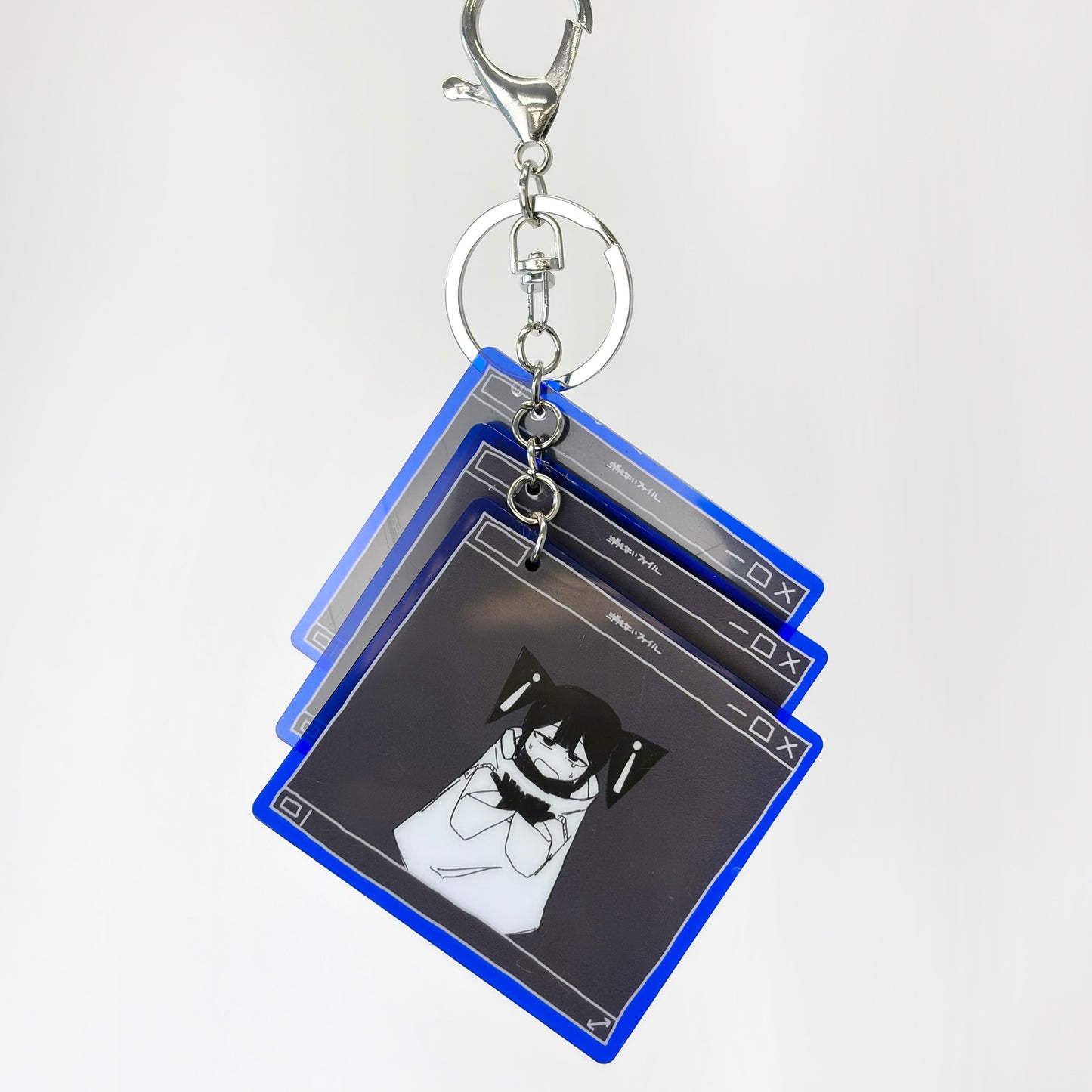 「消えないファイル」ウィンドウキーホルダー（吐いて）【CTCRECORED】