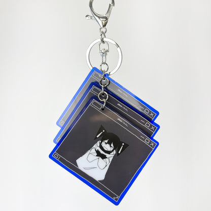 「消えないファイル」ウィンドウキーホルダー（吐いて）【CTCRECORED】