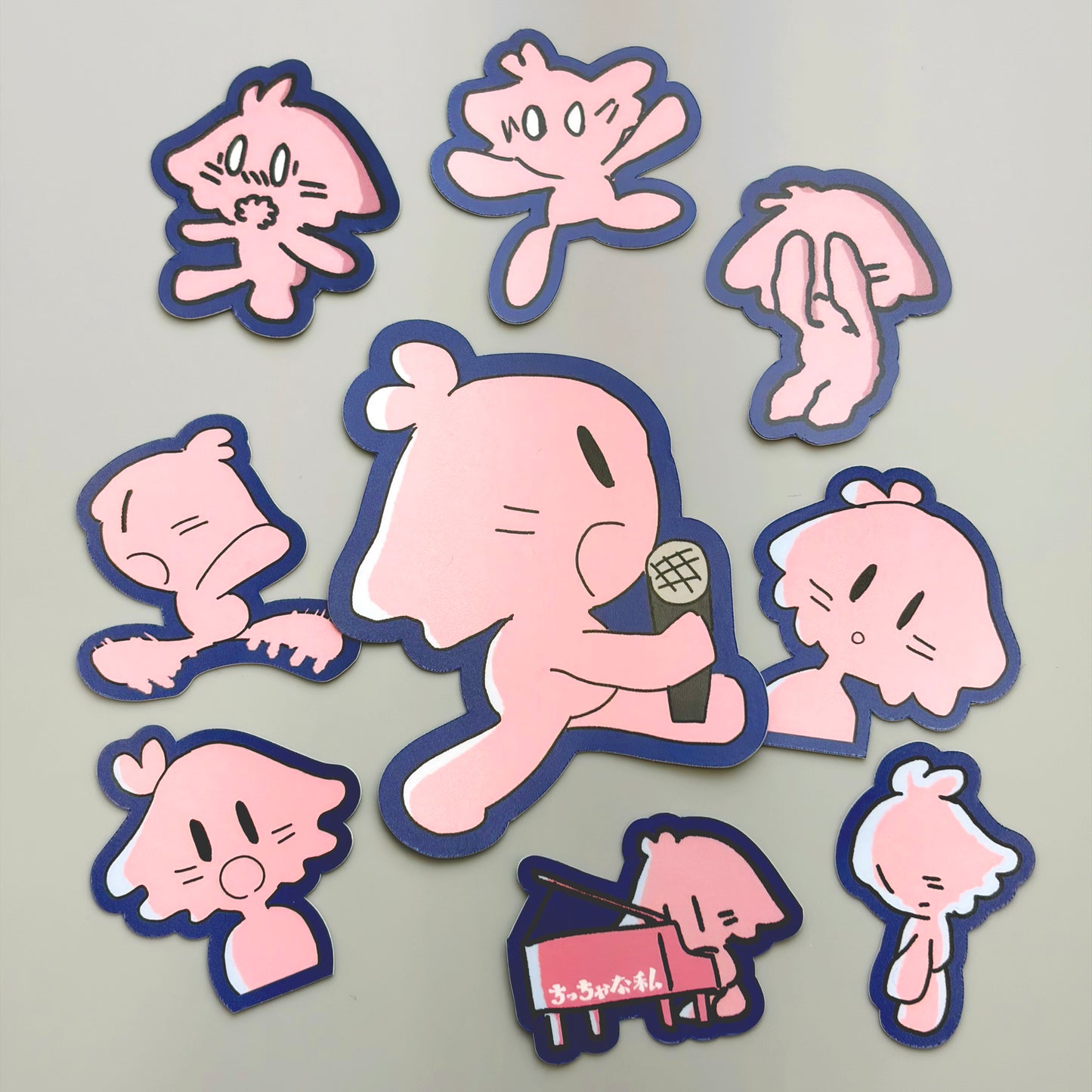 「ちっちゃな私」ステッカーセット【CTCRECORDS】