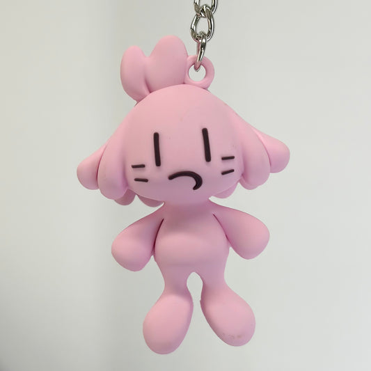 「ちっちゃな私」3DPVC ラバーマスコットキーホルダー【CTCRECORDS】