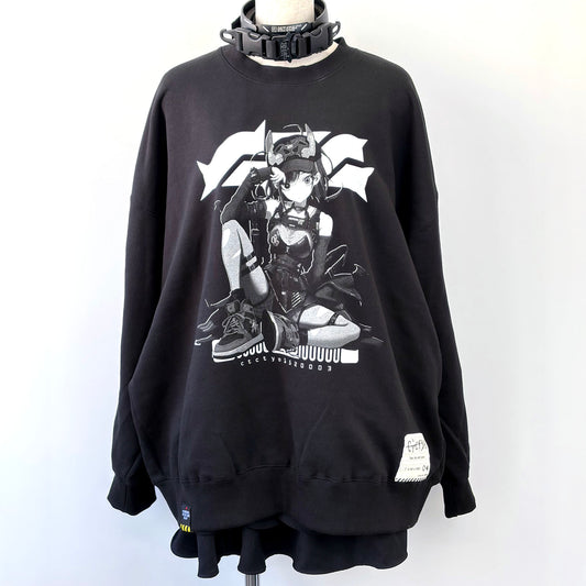 CTCTYO ワイドスウェット 塩or水銀おつかいちゃんVer.