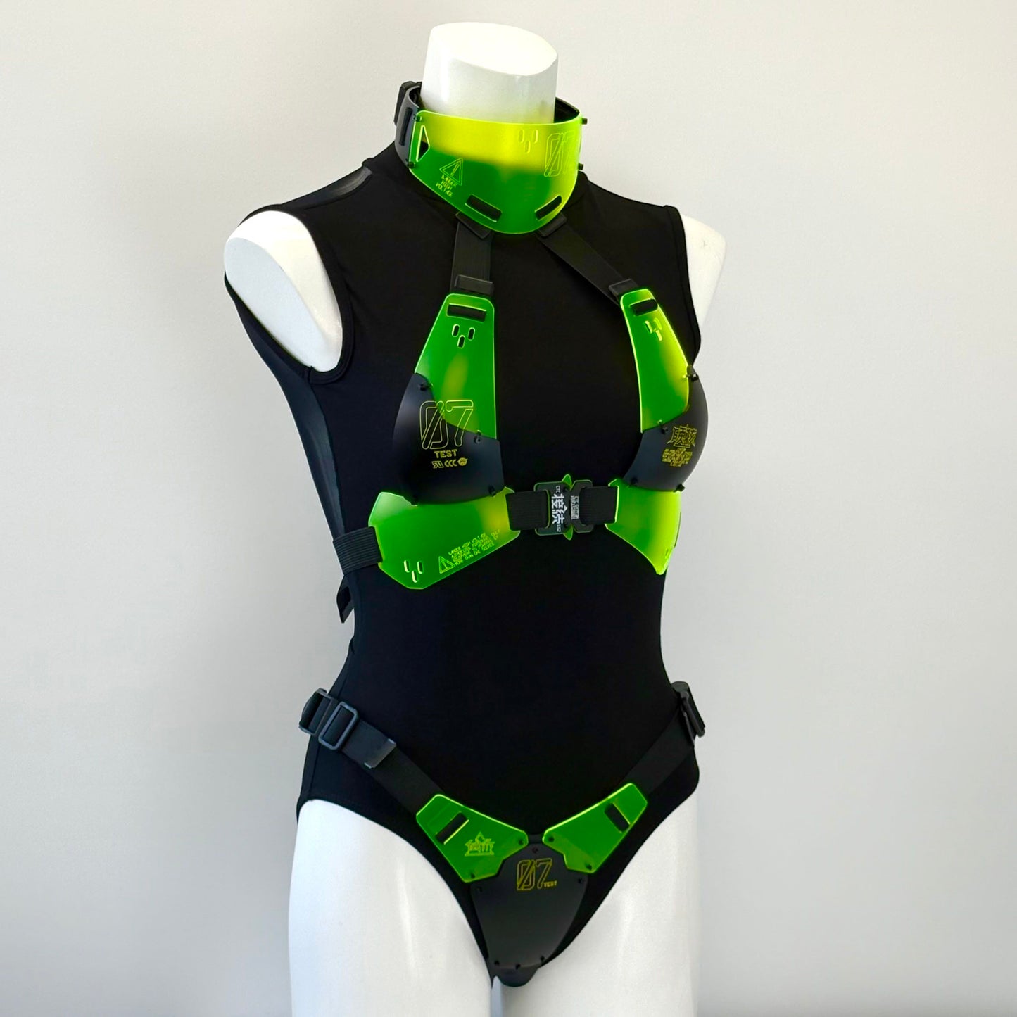 装甲ビキニユニット type07 black×green